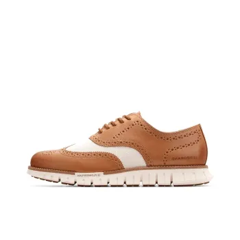 COLE HAAN Casual Shoes Men's Brown Beige White