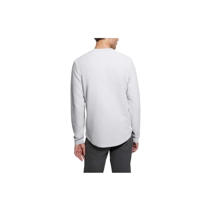 GUESS SS24 Colima Striped Tee T-Shirt Men's White-2