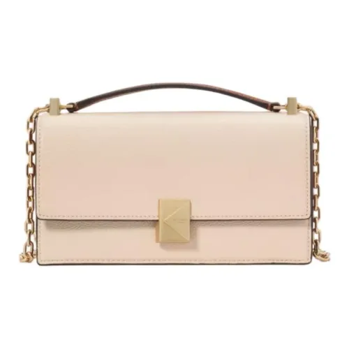 Kate Spade Cow Leather Shoulder Bag Crossbody Bag Handbag Mini Women's Ecru
