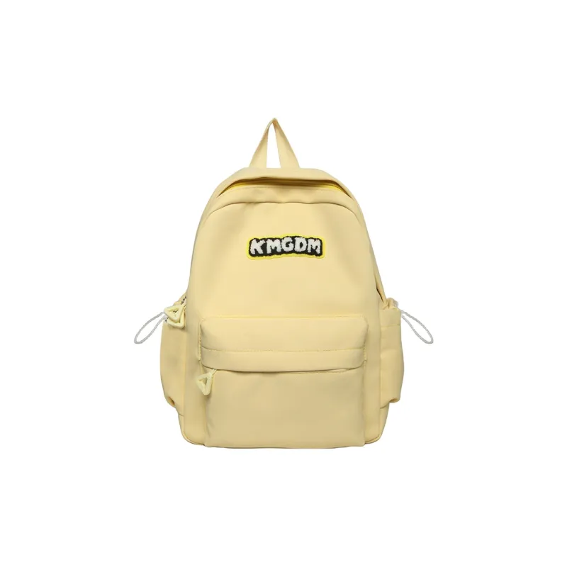 Cwatcun Nylon Backpack Regular Women's White/Pink/Black/Blue/Yellow-7