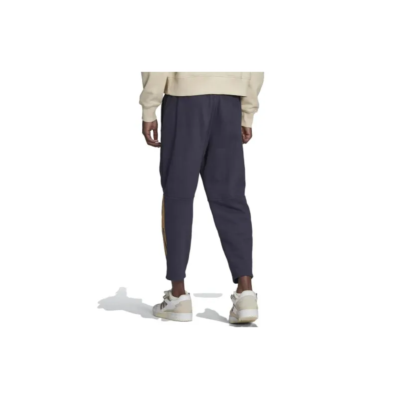 Adidas Casual Pants Men Marine Blue-2