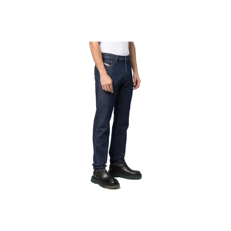 DIESEL High-rise Straight-leg Jeans-2