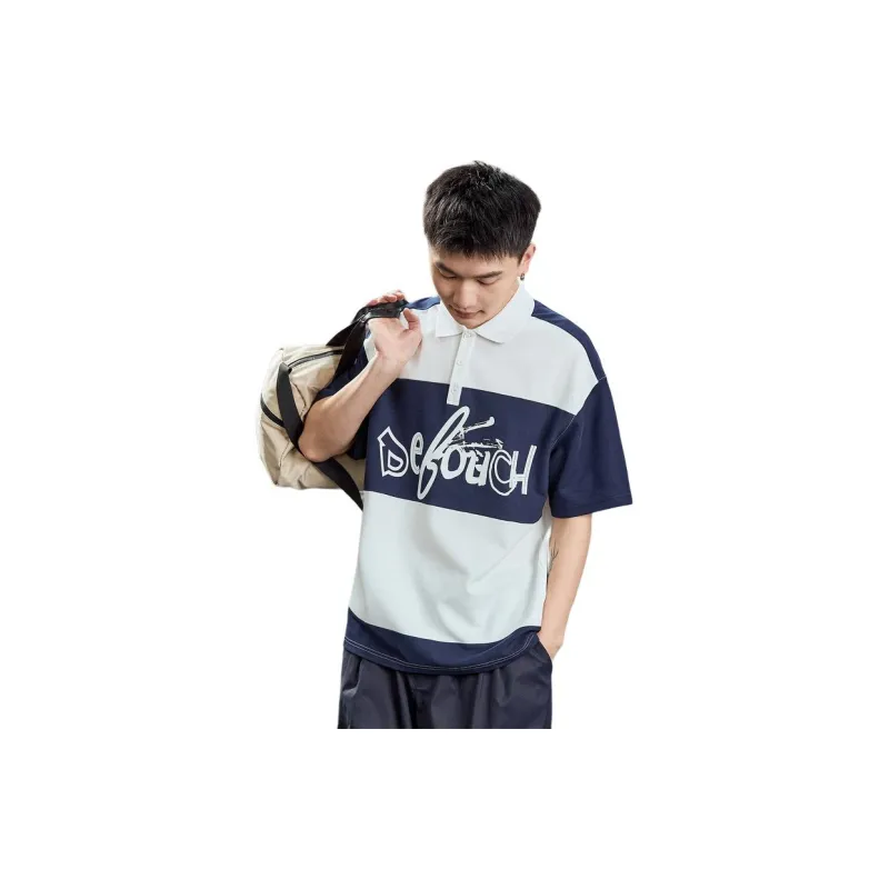 Tonlion Polo Shirt Men's Navy Blue-2