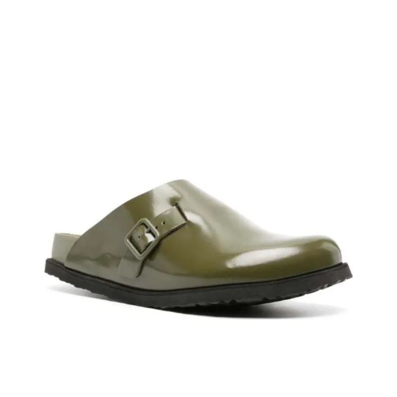Birkenstock 33 Dougal Leather Slippers-2