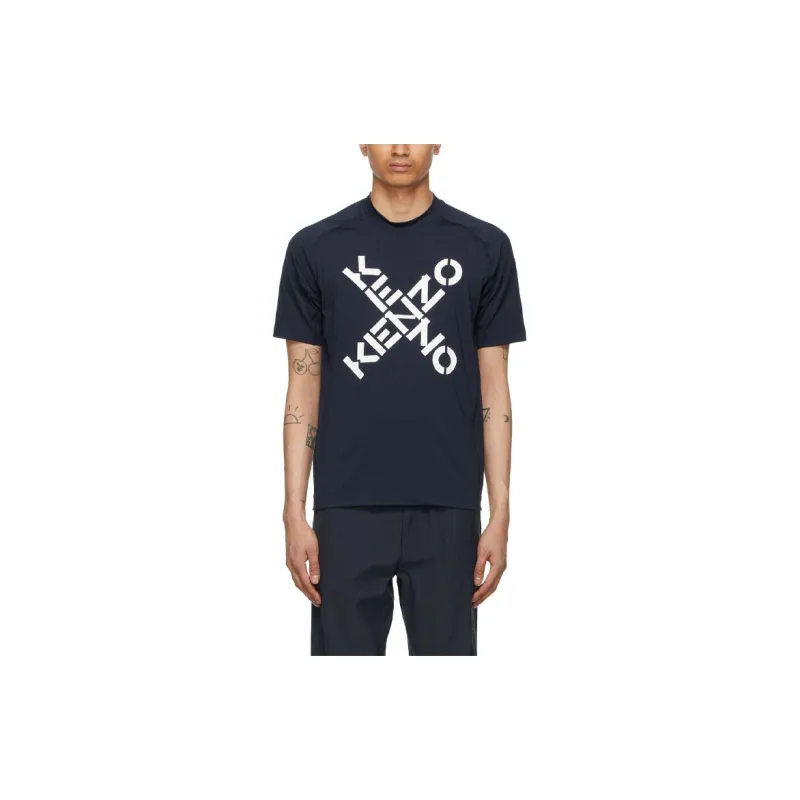 KENZO T Shirts Men Dark Blue-4