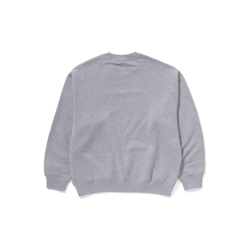 A BATHING APE One Point Relaxed Fit Crewneck Sweatshirt-5