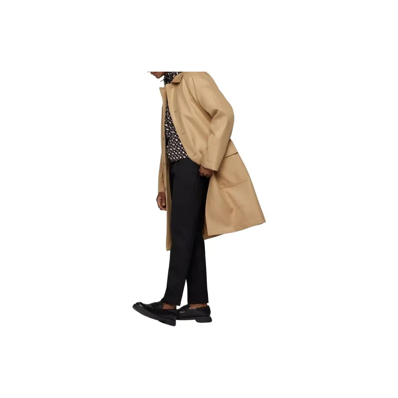 HUGO BOSS Coats Men Beige-3