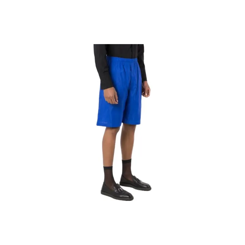 FERRAGAMO Elasticated-waistband Wide-leg Shorts-1