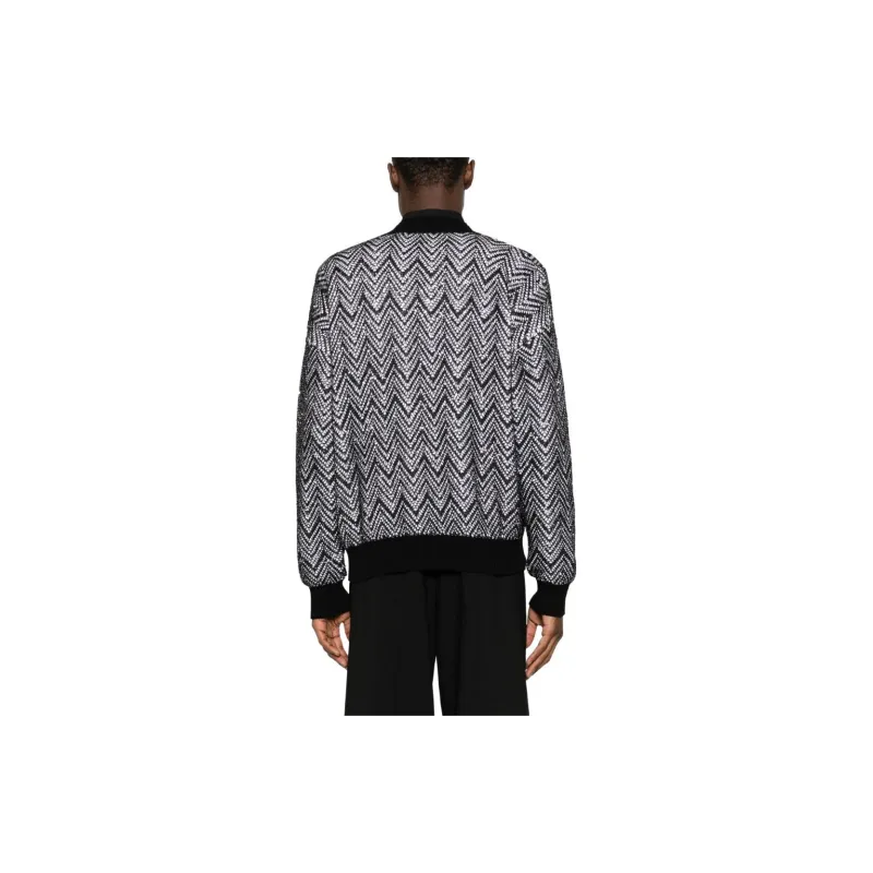 MISSONI Zigzag Sequin embellished Cardigan-2
