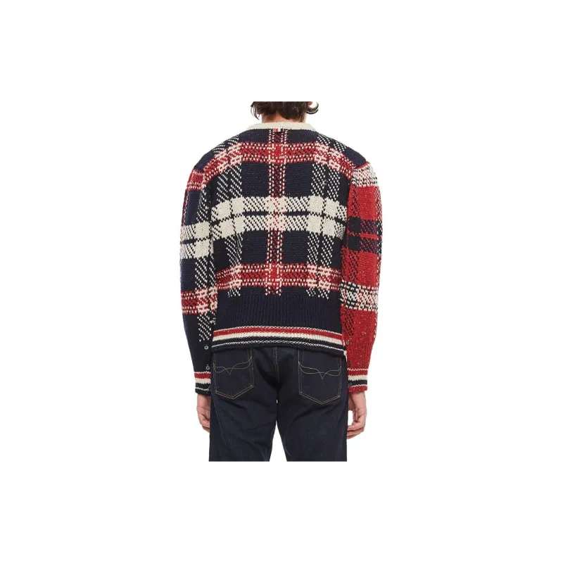 THOM BROWNE Sweaters Men Brown-2