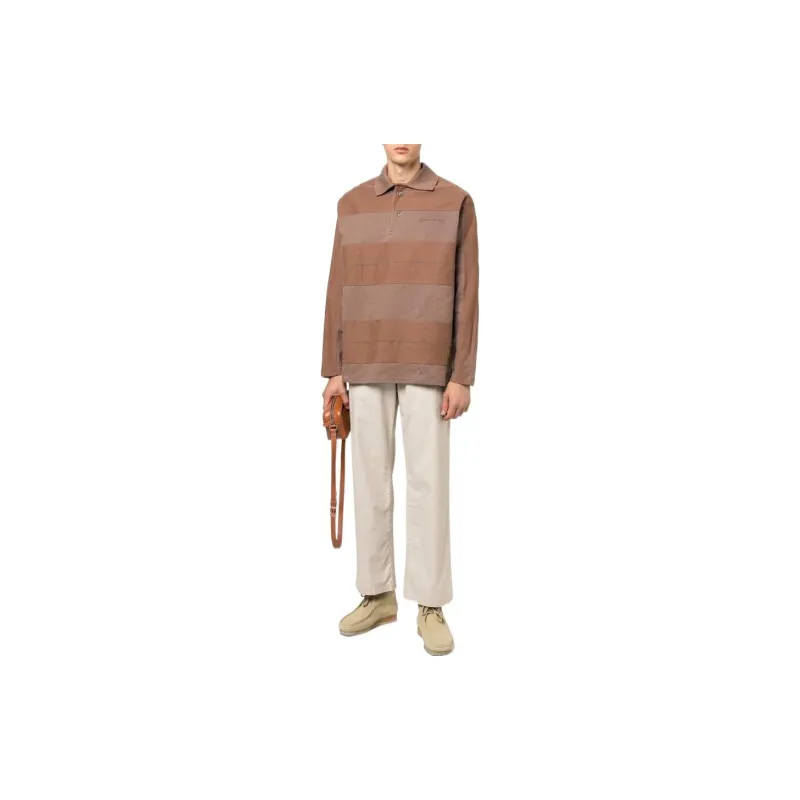Jacquemus Polo Shirts Men Brown-1