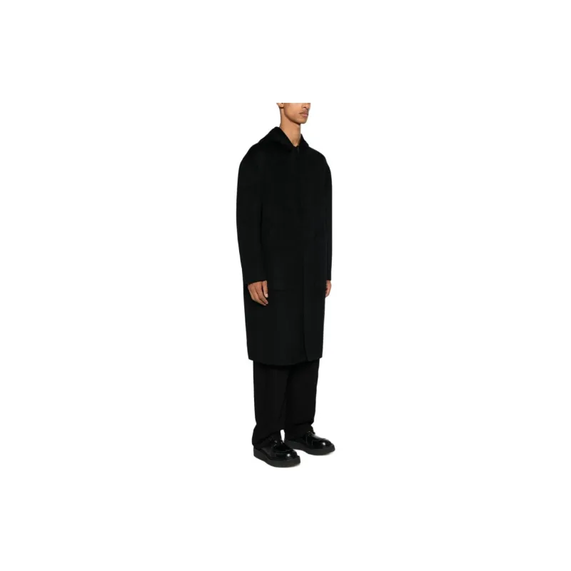 GIORGIO ARMANI Double-Faced Brushed Coat-3