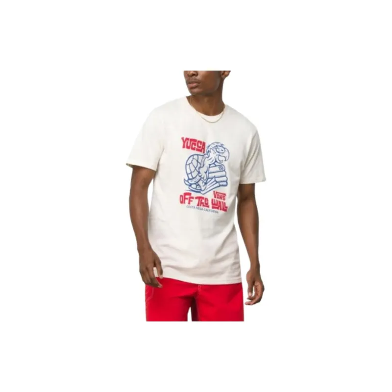 Vans T Shirts Unisex Vintage White-3