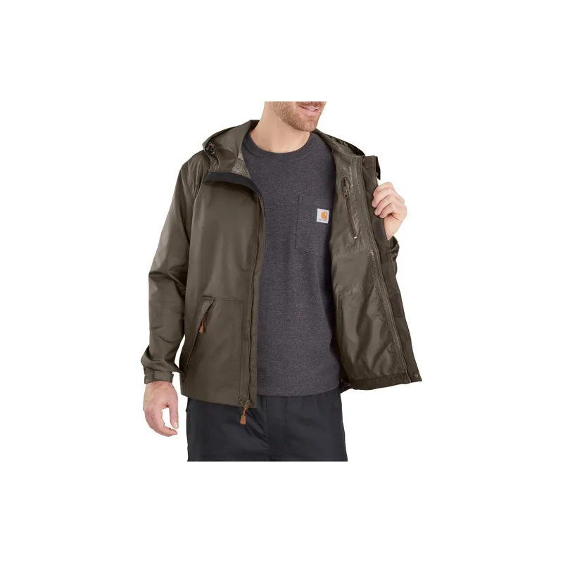 Carhartt Waterproof And Windproof Windbreaker Jacket Men's LOOSE FIT-1