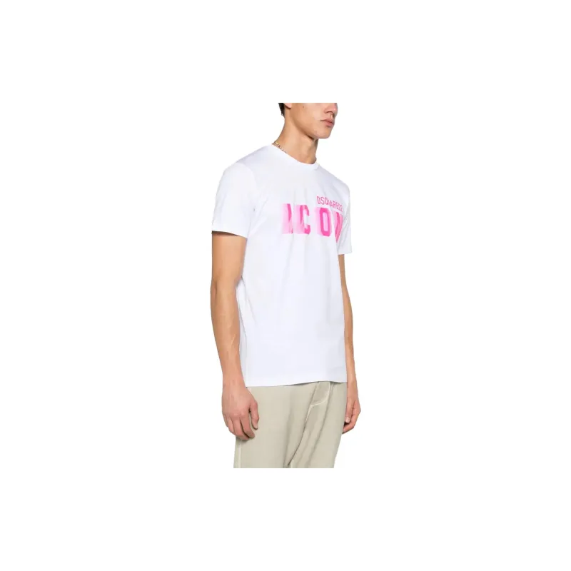 Dsquared2 Logo Printed Crewneck T Shirt-2