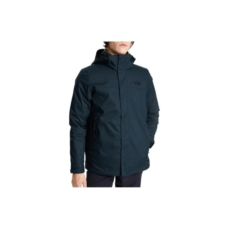 THE NORTH FACE Waterproof, Abrasion Resistant, Thermal Windbreaker Jacket Men's Dark Blue/Green-5