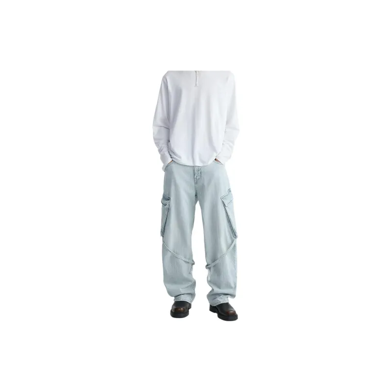 ZARA Jeans Men Light Blue-1