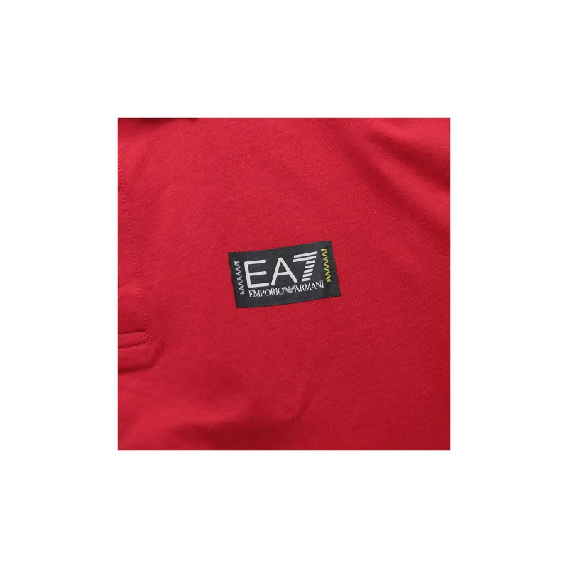 EMPORIO ARMANI EA7 SS23 Polo Shirt Men's Red-6