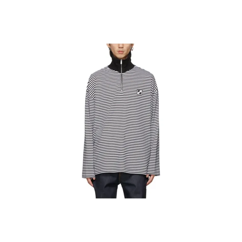 WE11DONE Sweaters Unisex Black/White-3