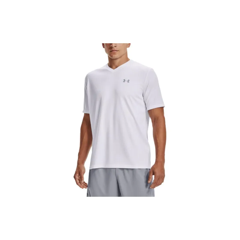 Under Armour Velocity T Shirts Men White-2