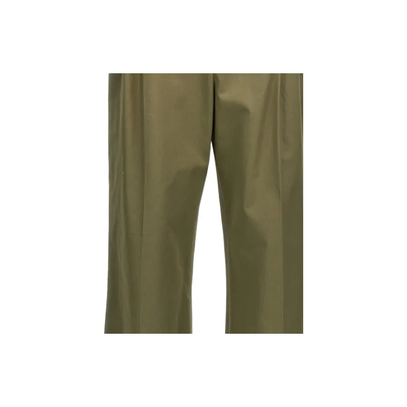 LOEWE Mid Rise Pleated Trousers-3