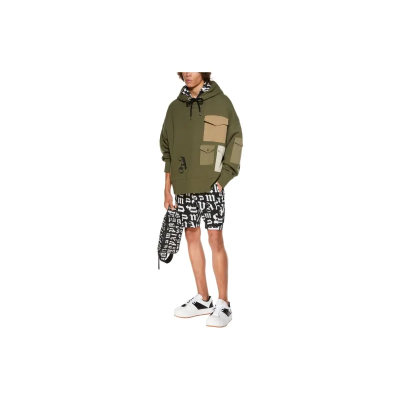 PALM ANGELS Pin Up Pocket Sweatshirt-4