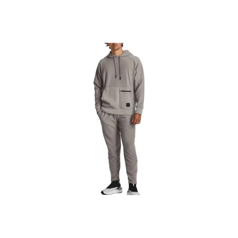 Under Armour Ottoman Fleece Sweatshirts Men Gray-4