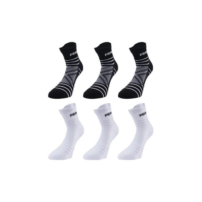 PEAK Mid Calf Socks Unisex Combo Set-20