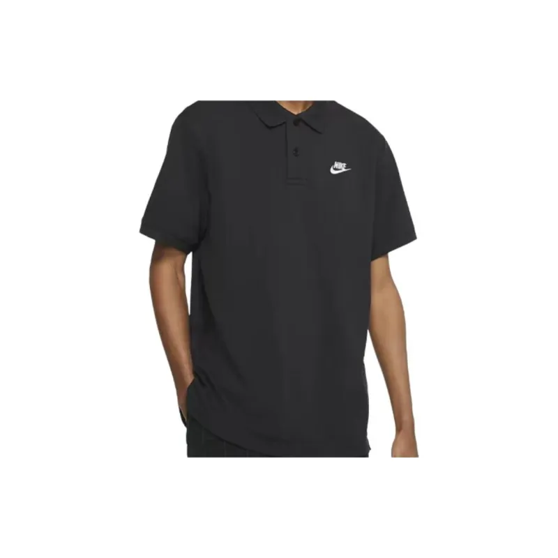 Nike Casual Sportswear Unisex Clothing Set Black Top+Gray Shorts-4