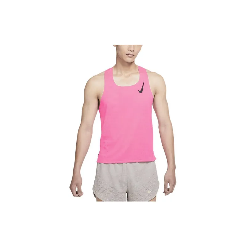 Nike Tank Tops Men Pink-2