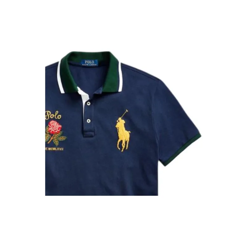 Polo Ralph Lauren Polo Shirt Men's Marine Blue-4