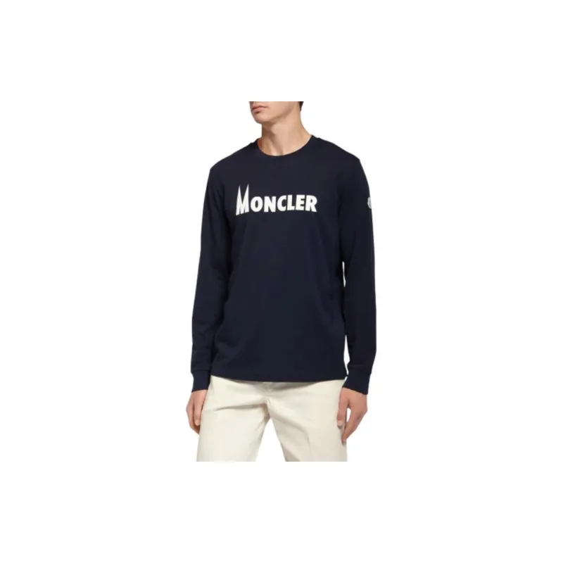 Moncler T Shirt Men's Marine Blue-2