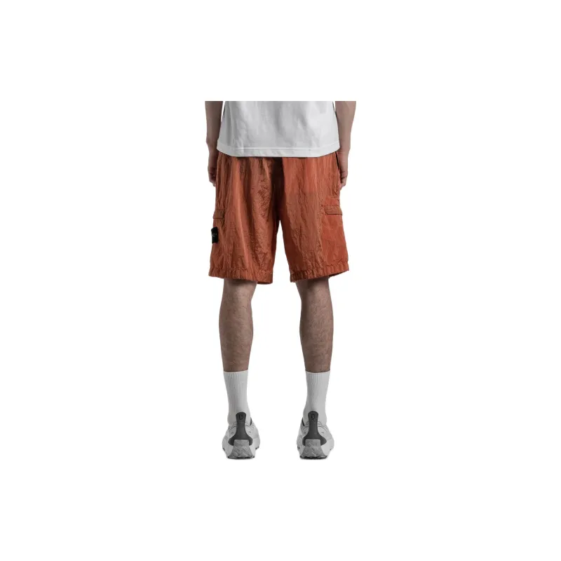STONE ISLAND SS22 Shorts Men's Orange-4