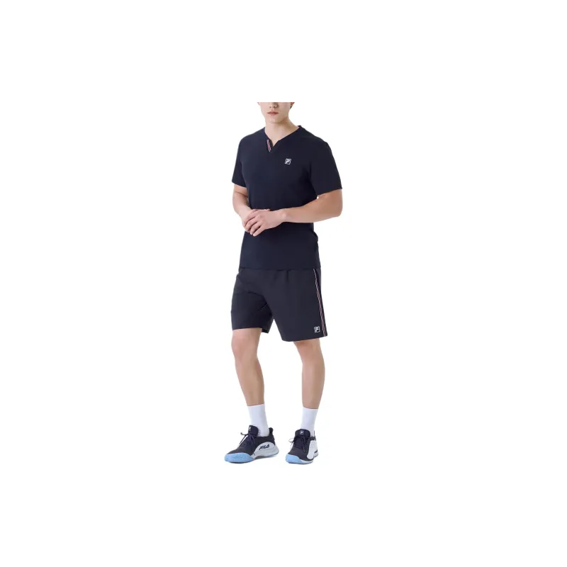 FILA T Shirt Unisex Marine Blue-3