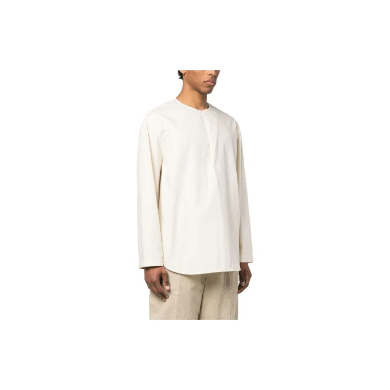 Lemaire Shirts Men White-3