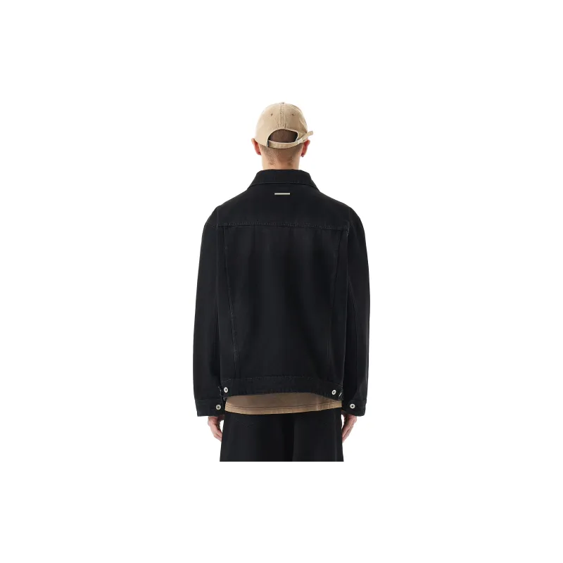 Coke Denim Jackets Unisex Black-2