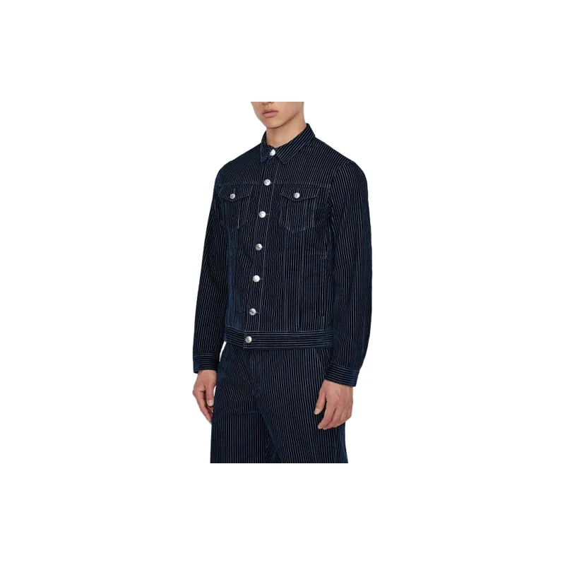ARMANI EXCHANGE Jackets & Coats Men's Dark Blue-4