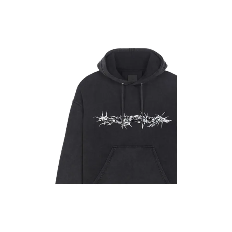 Givenchy C&S Barbed Wire Hoodie-4
