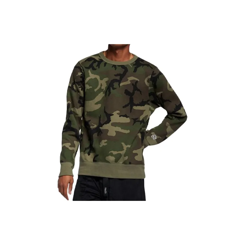 Nike Sweatshirts Men Olive Green-3