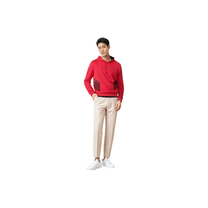 EMPORIO ARMANI EA7 FW22 Sweatshirt Men's Red-2