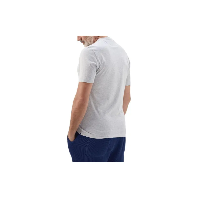 Brunello Cucinelli T Shirts Men Light Gray-5