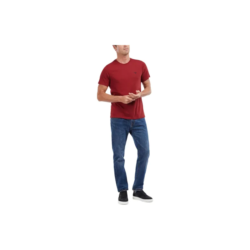 BARBOUR T Shirts Men Red-1
