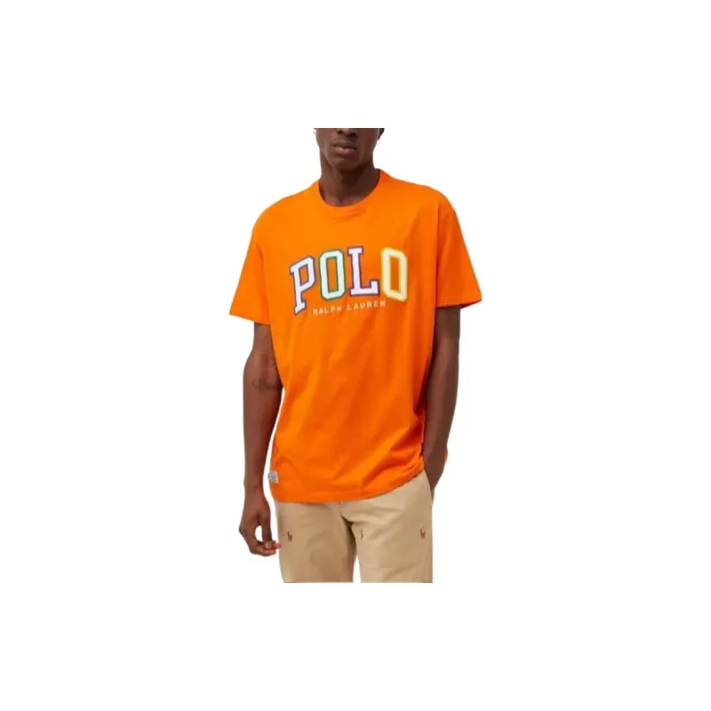 Ralph Lauren T Shirt Men's Orange-1