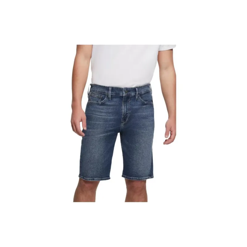 GUESS Slim Shorts Denim Shorts Men's Deep Reefs-1