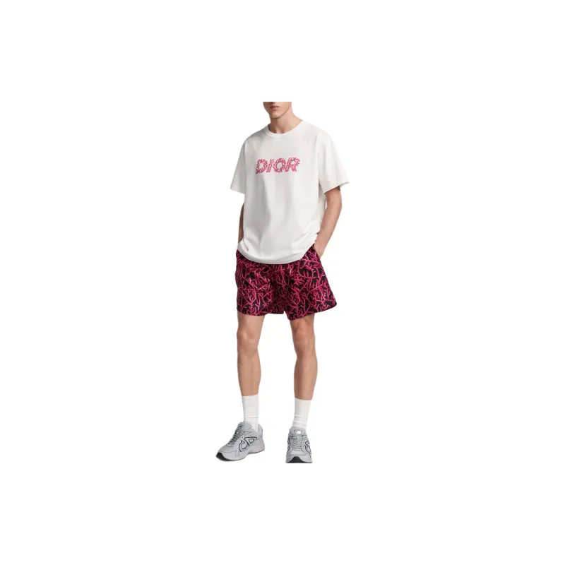 DIOR T Shirts Men White-2