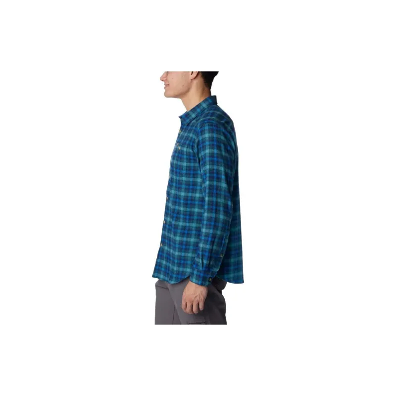 Columbia Cornell Woods Shirts Men Blue-3