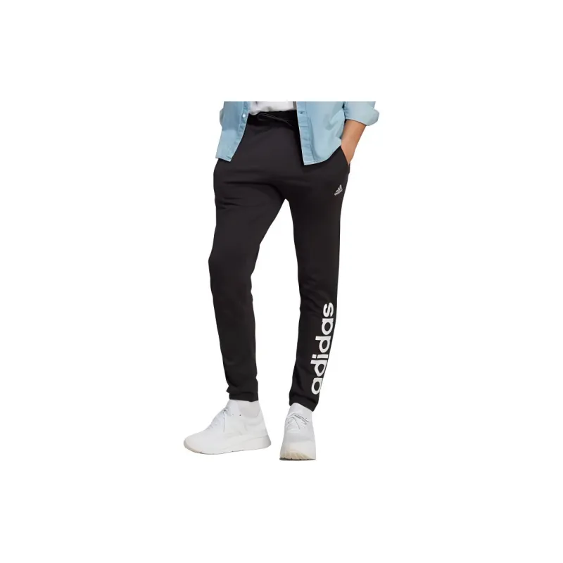 Adidas ESSENTIALS Knitted Sweatpants Men's Black-4