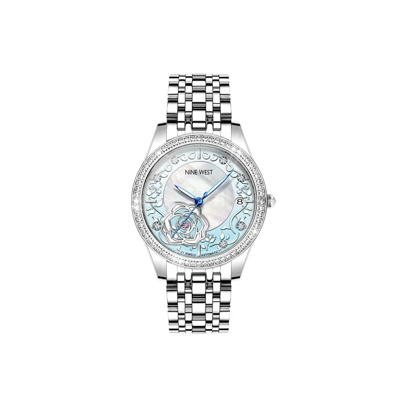 NINE WEST Mechanical Movement Watch Women's Watch Mother-of-Pearl Color Watch Dial-0