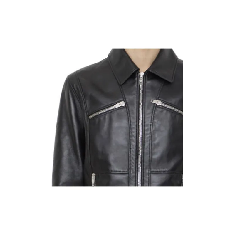 CELINE Zip Up Blouson Jacket-4