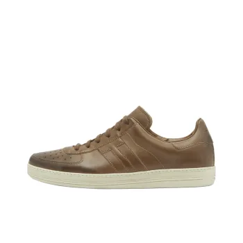 TOM FORD Radcliffe Low Top Skateboard Shoes Men's Dark Brown